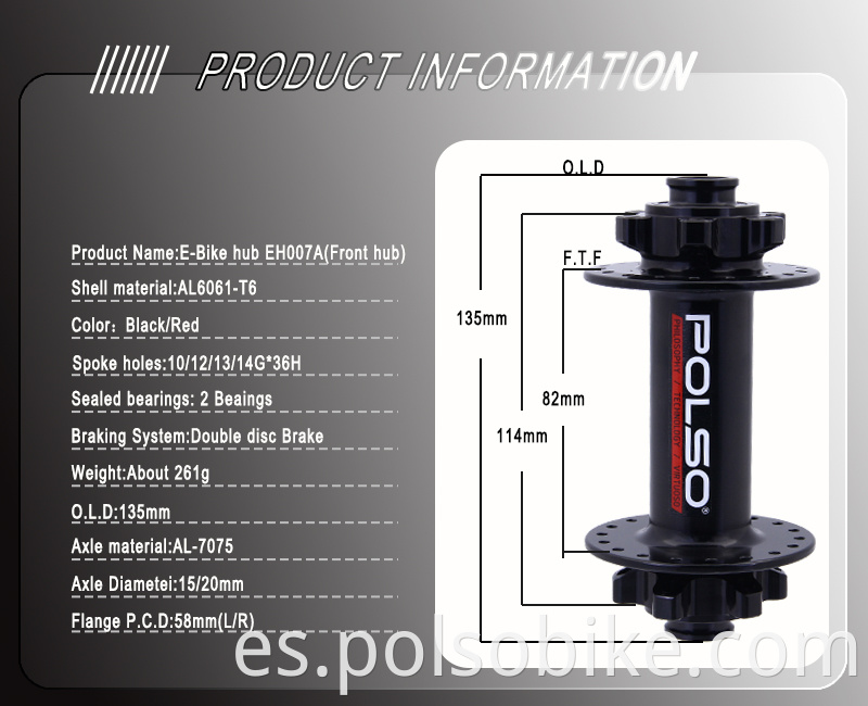 bike front hub